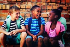 diasporadical - kid in school laughing