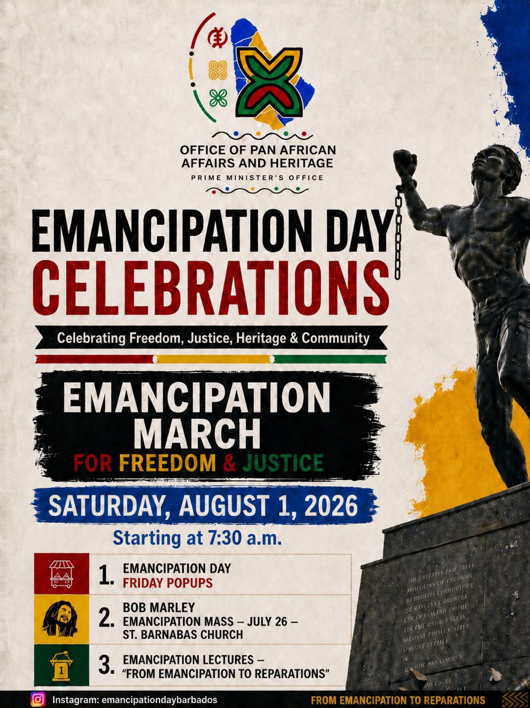 Emancipation Day March for Freedom & Justice
